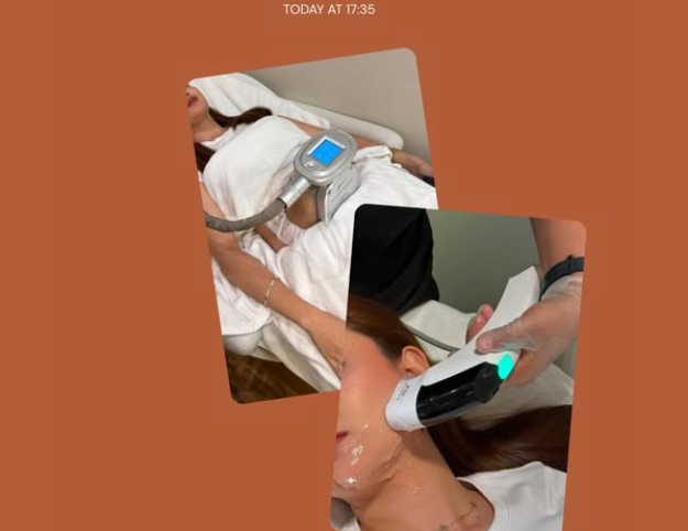 Treatment in progress